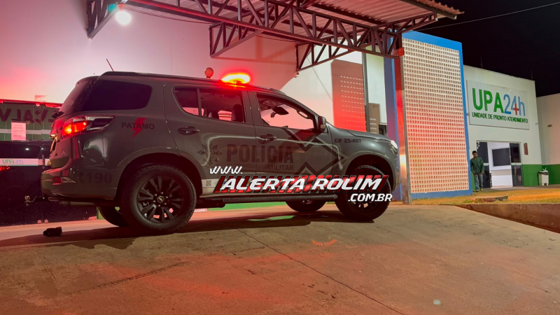 Ação do Patamo deixa um baleado e um preso durante abordagem em Rolim de Moura; motocicleta roubada é recuperada Ação do Patamo deixa um baleado e um preso durante abordagem em Rolim de Moura; motocicleta roubada é recuperada