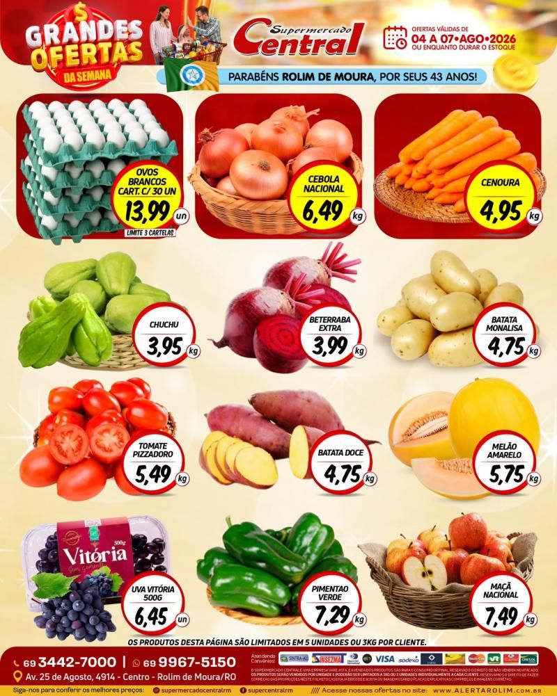 🎉 Ofertas imperdíveis para comemorar o aniversário de Rolim de Moura! 🛒 🎉 Ofertas imperdíveis para comemorar o aniversário de Rolim de Moura! 🛒