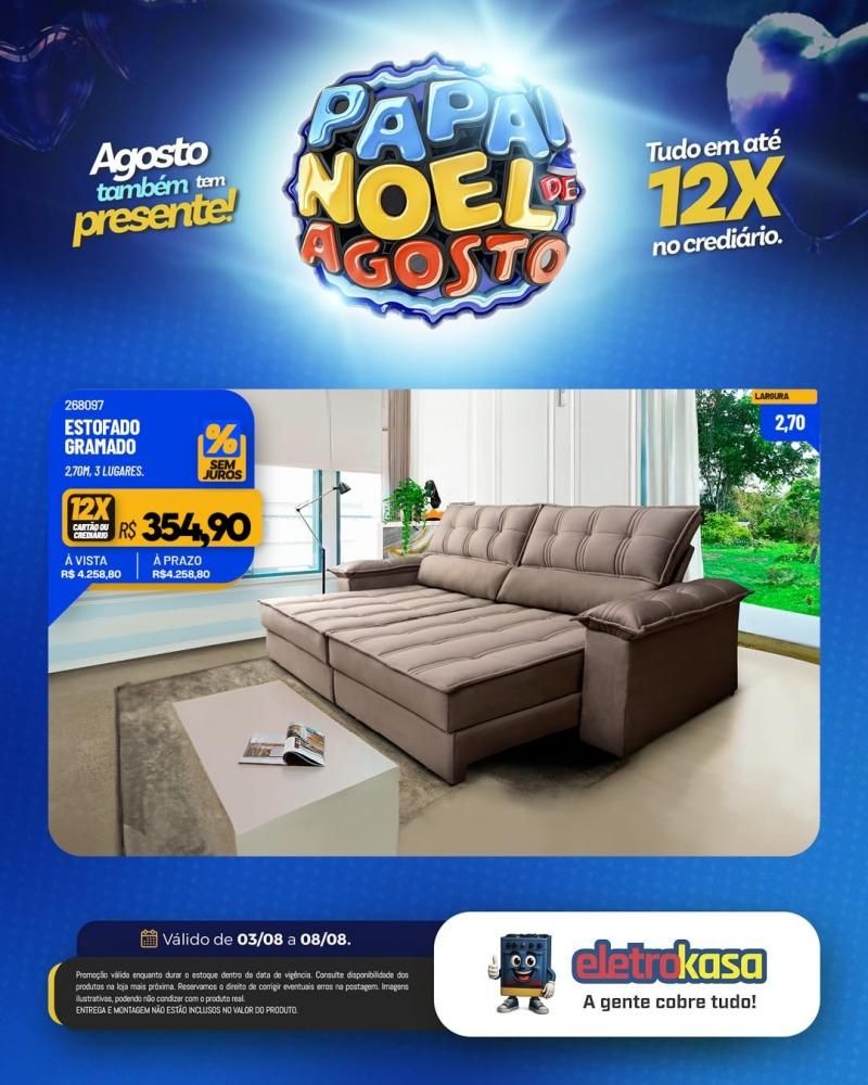 PAPAI NOEL DE AGOSTO nas lojas eletroKasa, em Rolim de Moura PAPAI NOEL DE AGOSTO nas lojas eletroKasa, em Rolim de Moura