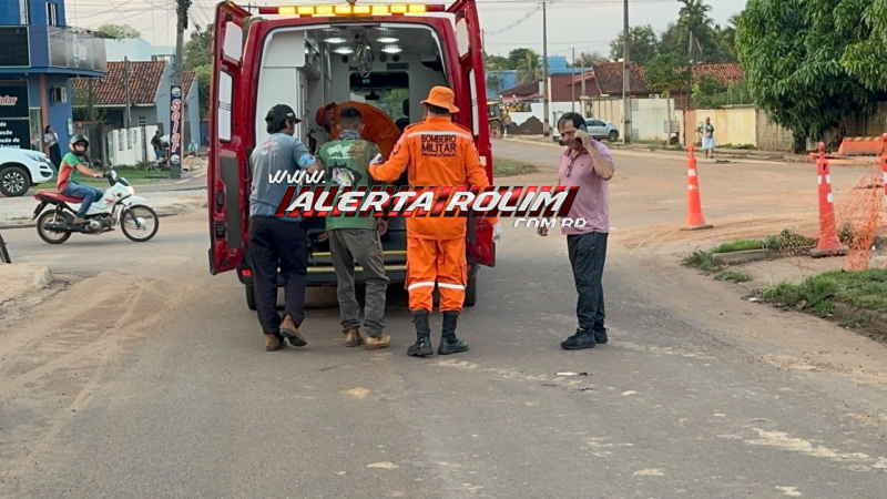 Acidente entre ciclista e veículo de delivery é registrado em Rolim de Moura Acidente entre ciclista e veículo de delivery é registrado em Rolim de Moura