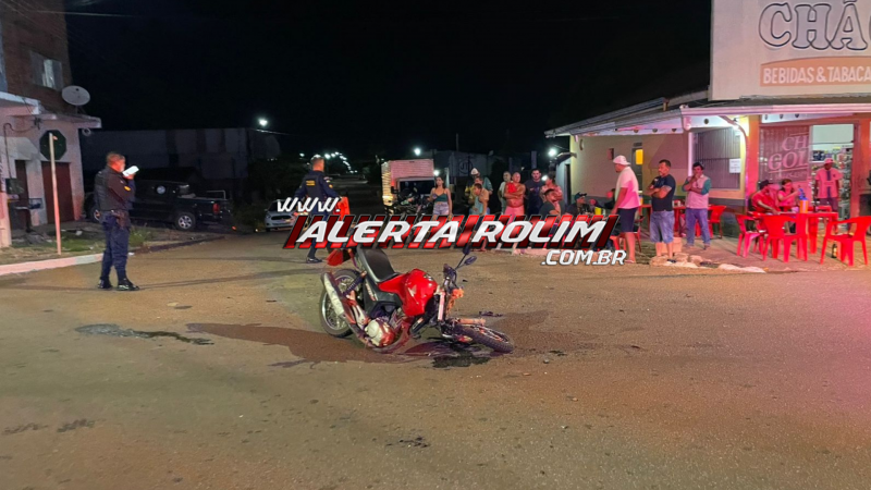 Grave colisão entre carro e moto deixa motociclista ferido em Rolim de Moura; motorista foge sem prestar socorro Grave colisão entre carro e moto deixa motociclista ferido em Rolim de Moura; motorista foge sem prestar socorro