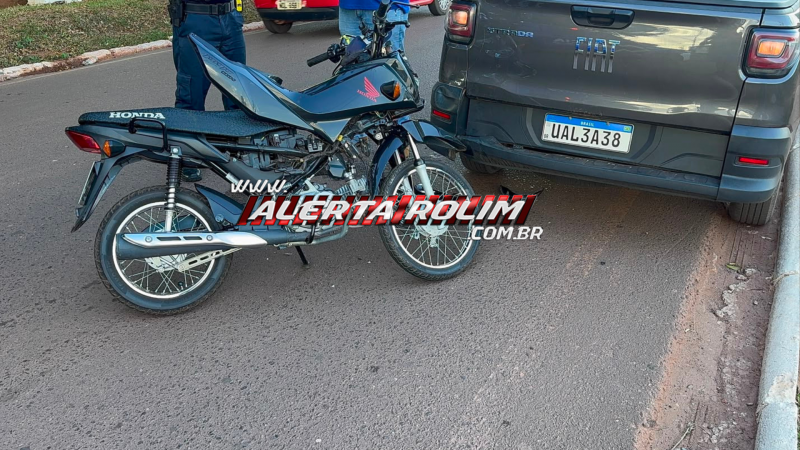 Motociclista fica gravemente ferido após colidir contra traseira de Strada em Rolim de Moura Motociclista fica gravemente ferido após colidir contra traseira de Strada em Rolim de Moura