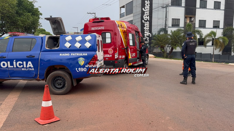 Colisão entre duas motos deixa homem e mulher feridos em Rolim de Moura Colisão entre duas motos deixa homem e mulher feridos em Rolim de Moura