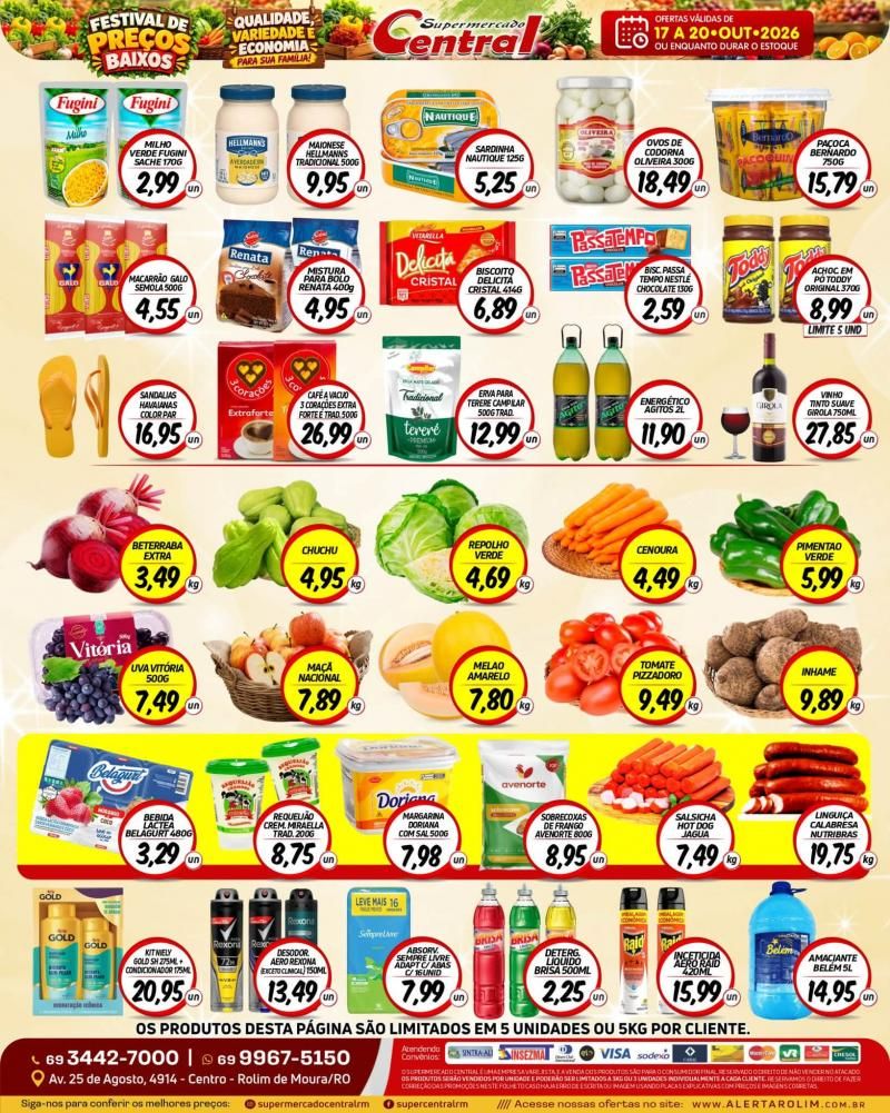 🔥🛒 FESTIVAL DE PREÇOS BAIXOS NO SUPERMERCADO CENTRAL! 🎉💥 🔥🛒 FESTIVAL DE PREÇOS BAIXOS NO SUPERMERCADO CENTRAL! 🎉💥