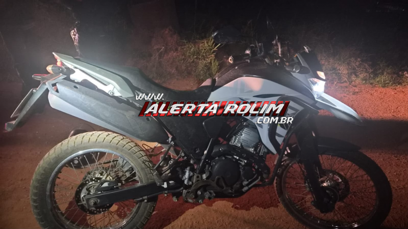 Motocicleta furtada em Vilhena é recuperada pela PM em Nova Brasilândia; dois homens são presos Motocicleta furtada em Vilhena é recuperada pela PM em Nova Brasilândia; dois homens são presos