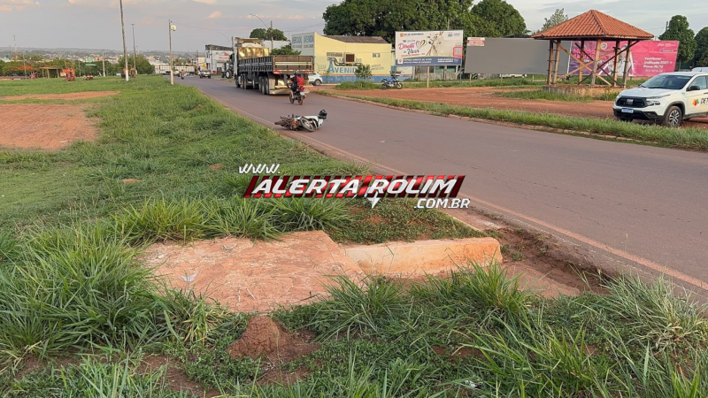 Motociclista fica em estado grave após colisão entre duas motos, em Rolim de Moura Motociclista fica em estado grave após colisão entre duas motos, em Rolim de Moura