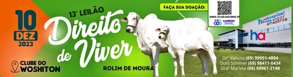 LEILÃO DIREITO DE VIVER