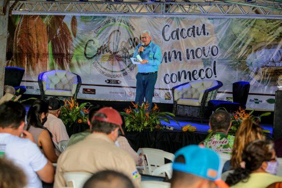 Potencialidades e qualidade da amêndoa são destaques durante o 1º Concacau em Jaru