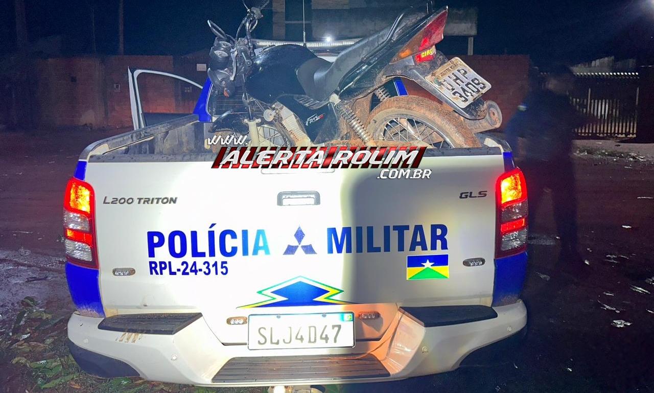 04 motocicletas furtadas foram recuperadas pela Polícia Militar, em Rolim de Moura