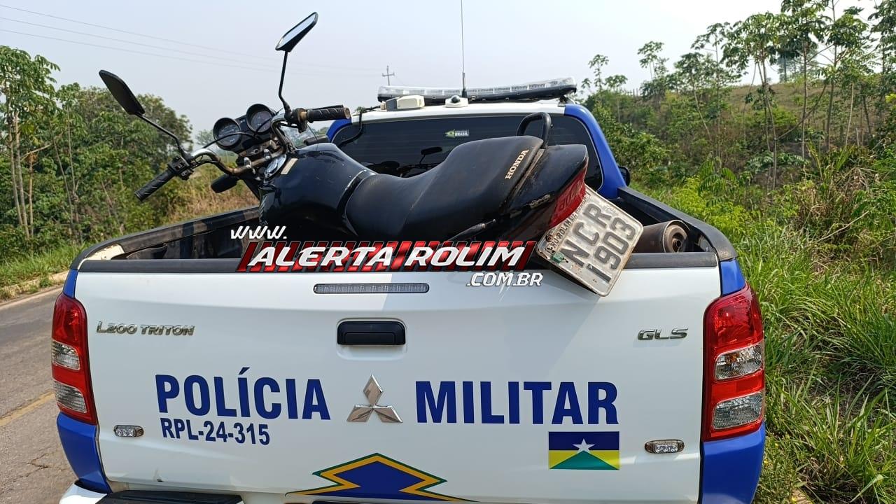 04 motocicletas furtadas foram recuperadas pela Polícia Militar, em Rolim de Moura
